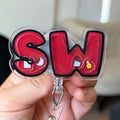 Social Worker Red Shaker